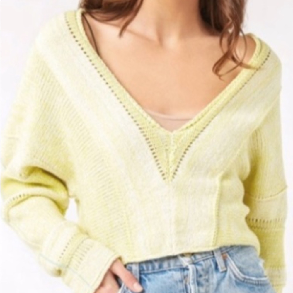 Free People Lemonade Stand Sweater